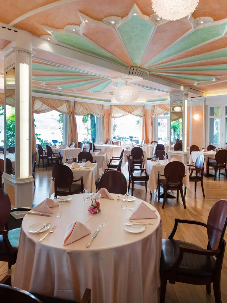 Hotel Lugano Lido Seegarten Ristorante Rialto 0571