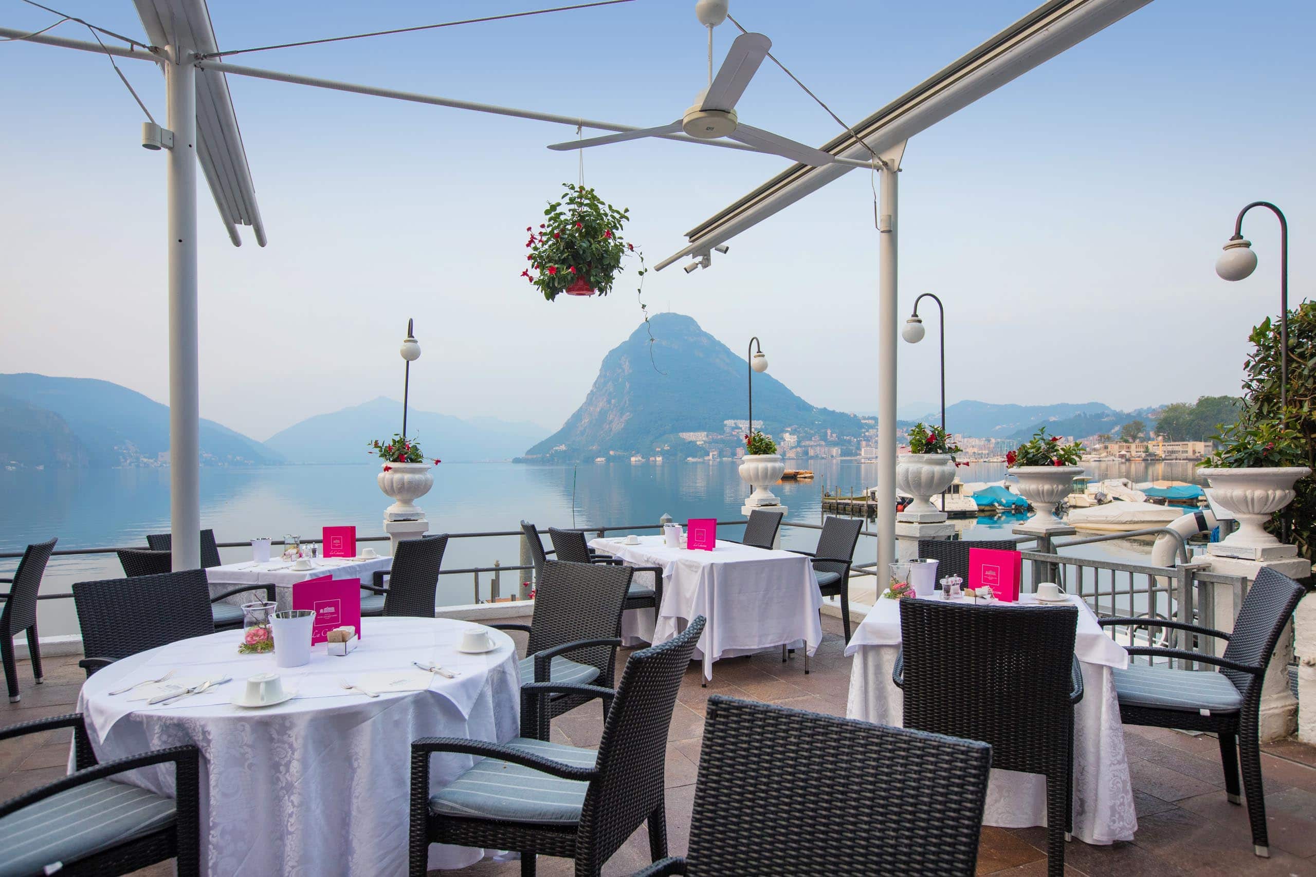 Hotel Lugano Lido Seegarten Breakfast 0050