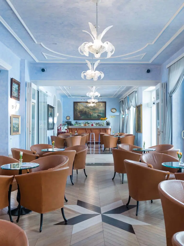 Hotel Lugano Lido Seegarten Bar Amalfi 0530