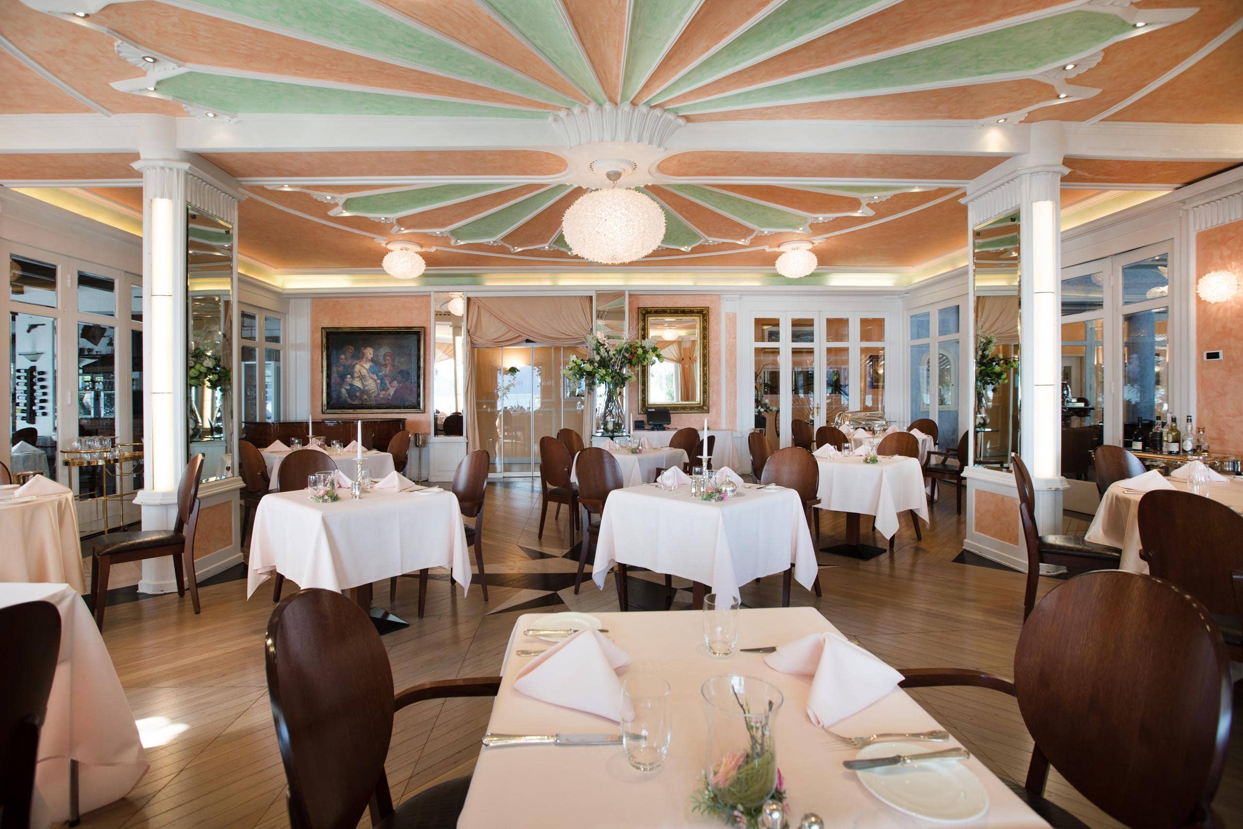 Hotel Lugano Lido Seegarten Ristorante Rialto 0575