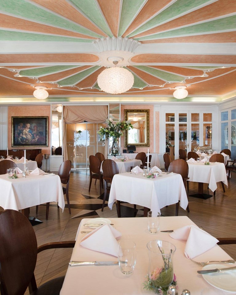 Hotel Lugano Lido Seegarten Ristorante Rialto 0575