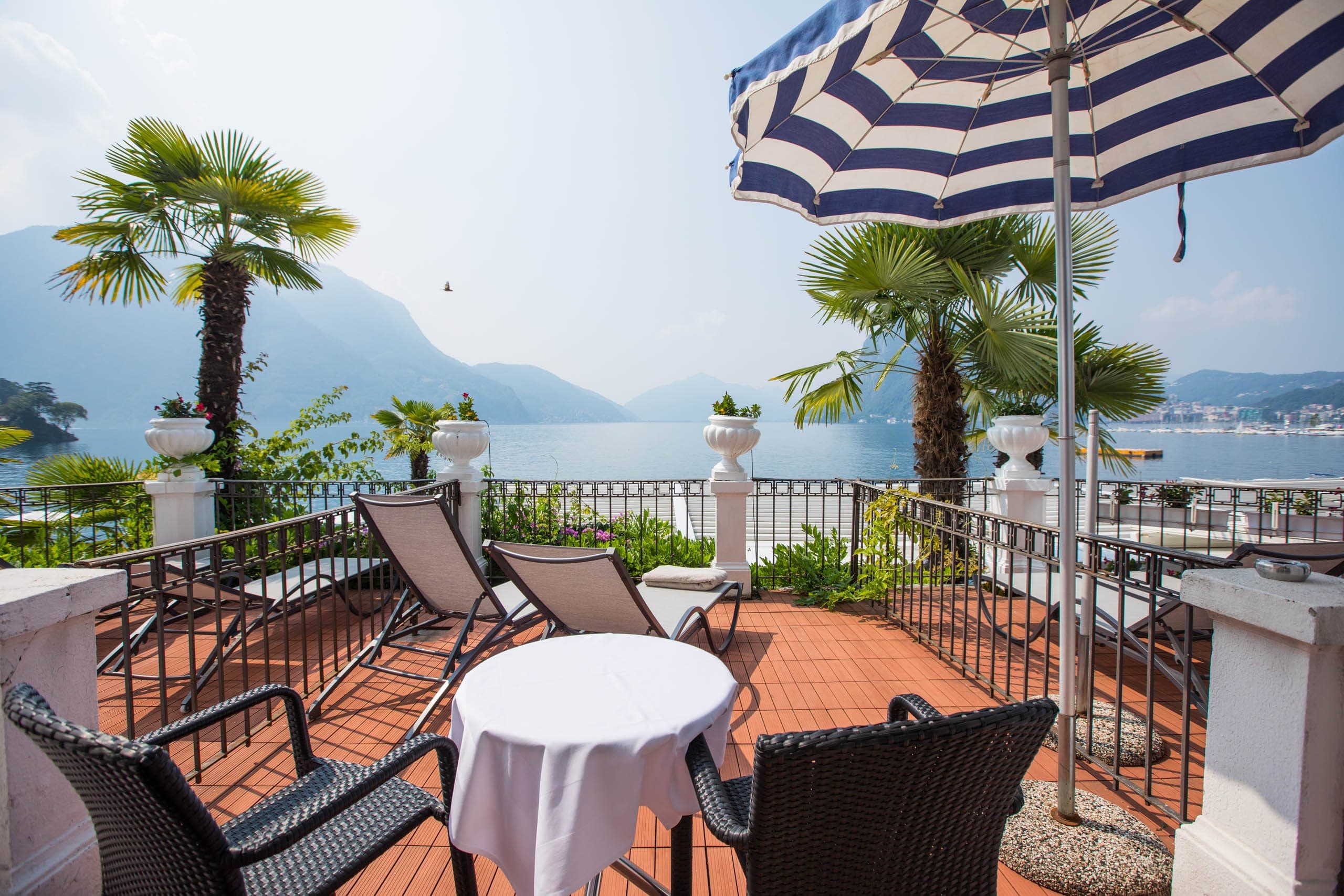 Hotel Lugano Lido Seegarten Lake View With Big Balcony 0330
