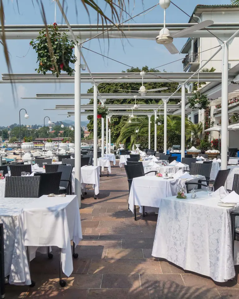 Hotel Lugano Lido Seegarten Ristorante La Terrazza 0359