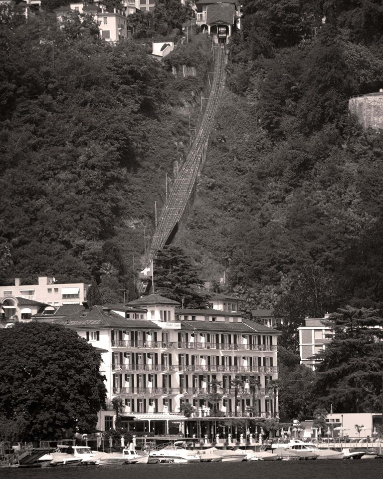 Hotel Lugano Lido Seegarten History 112 Bw