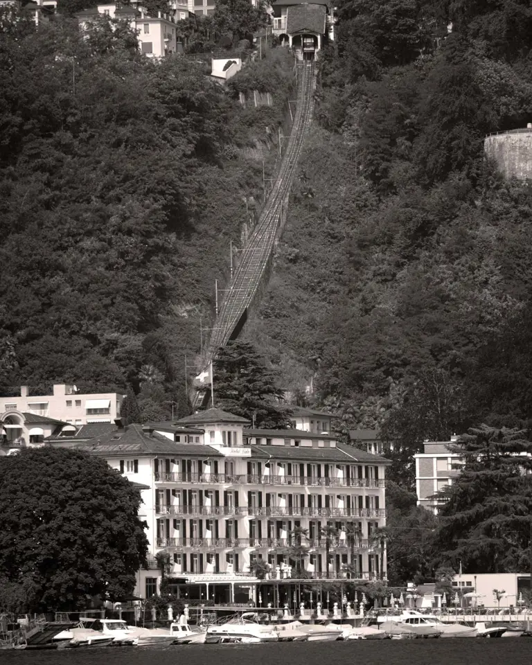 Hotel Lugano Lido Seegarten History 112 Bw