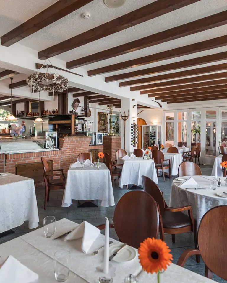 Hotel Lugano Lido Seegarten Ristorante La Fornace 0582