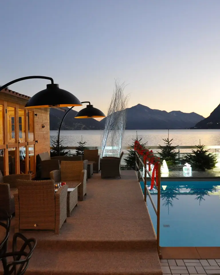 Hotel Lugano Lido Seegarten Chalet 01