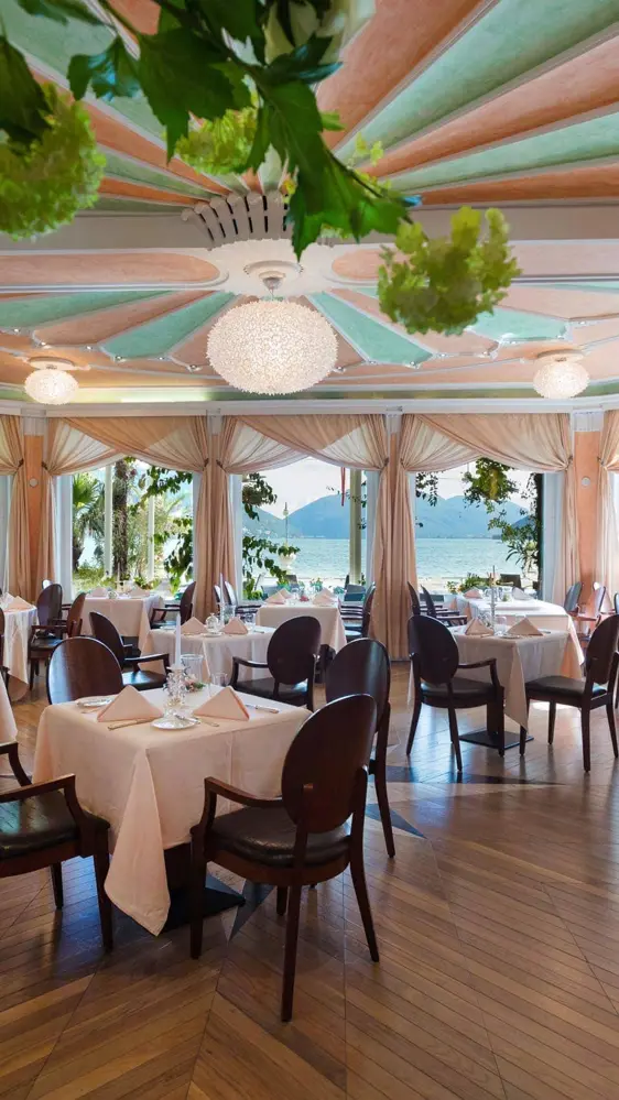 Hotel Lugano Lido Seegarten Ristorante Rialto 0570