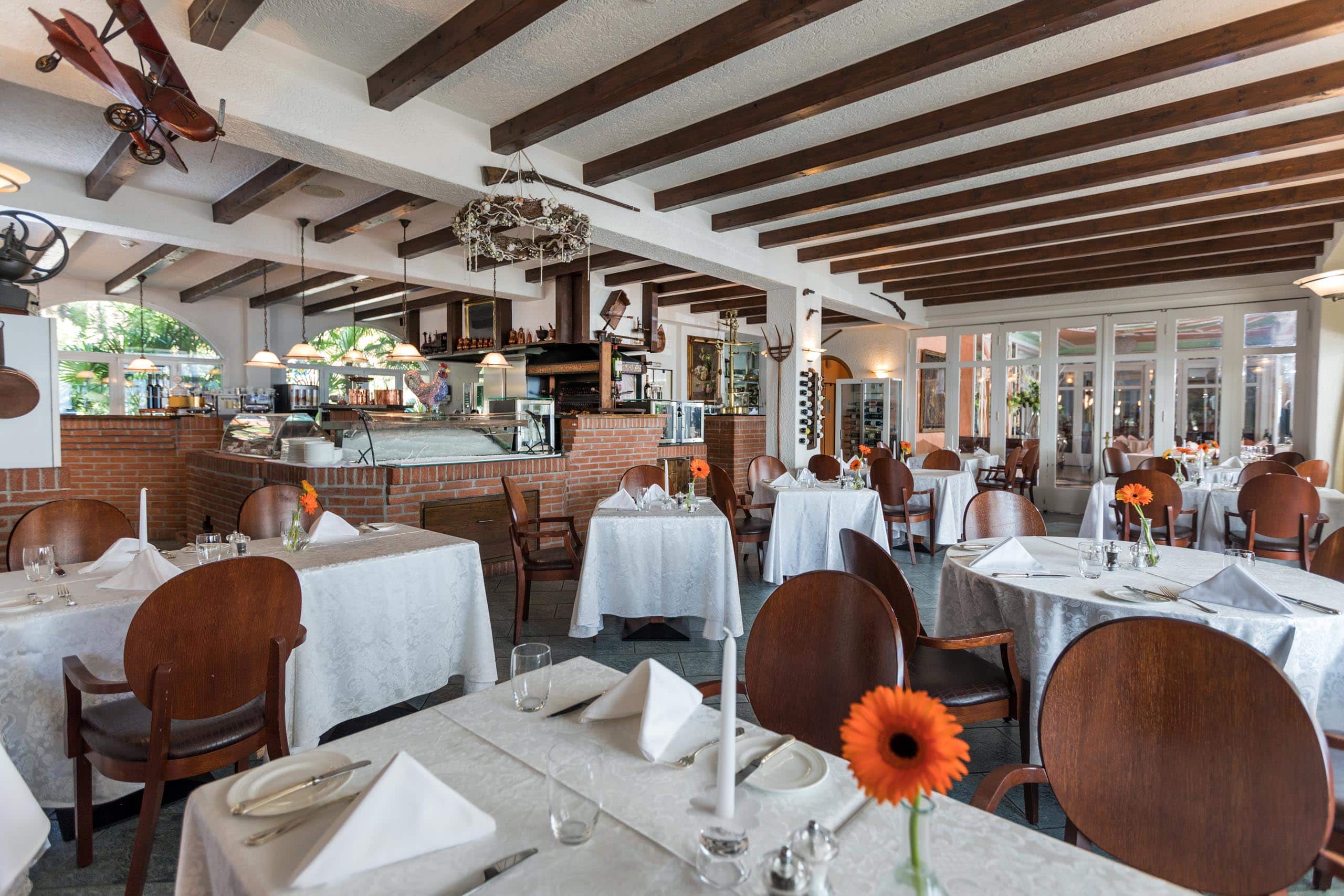 Hotel Lugano Lido Seegarten Ristorante La Fornace 0583