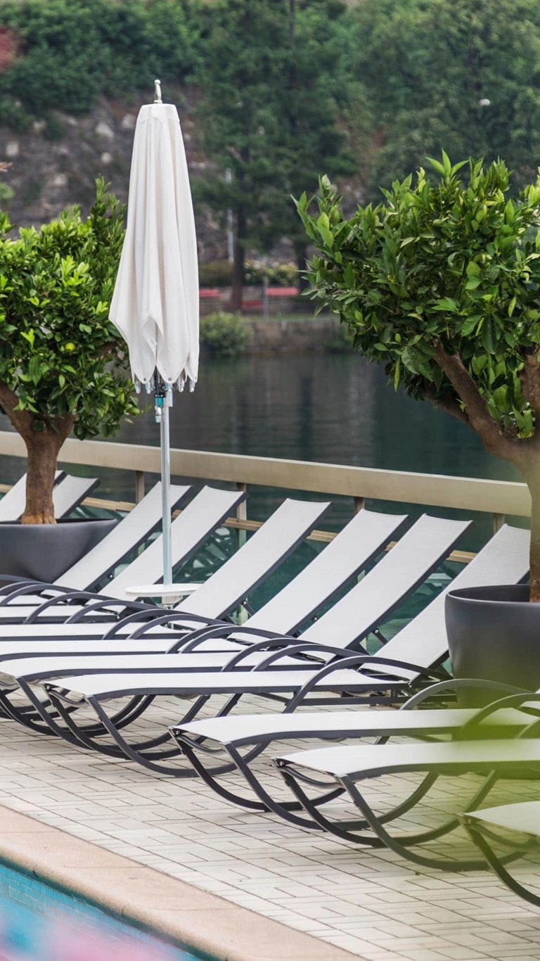 Hotel Lugano Lido Seegarten Piscina E Lago 0137